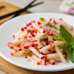 Korean Spicy Radish Salad