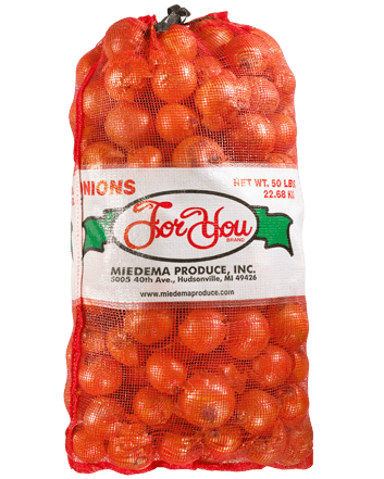 onions in a bag
