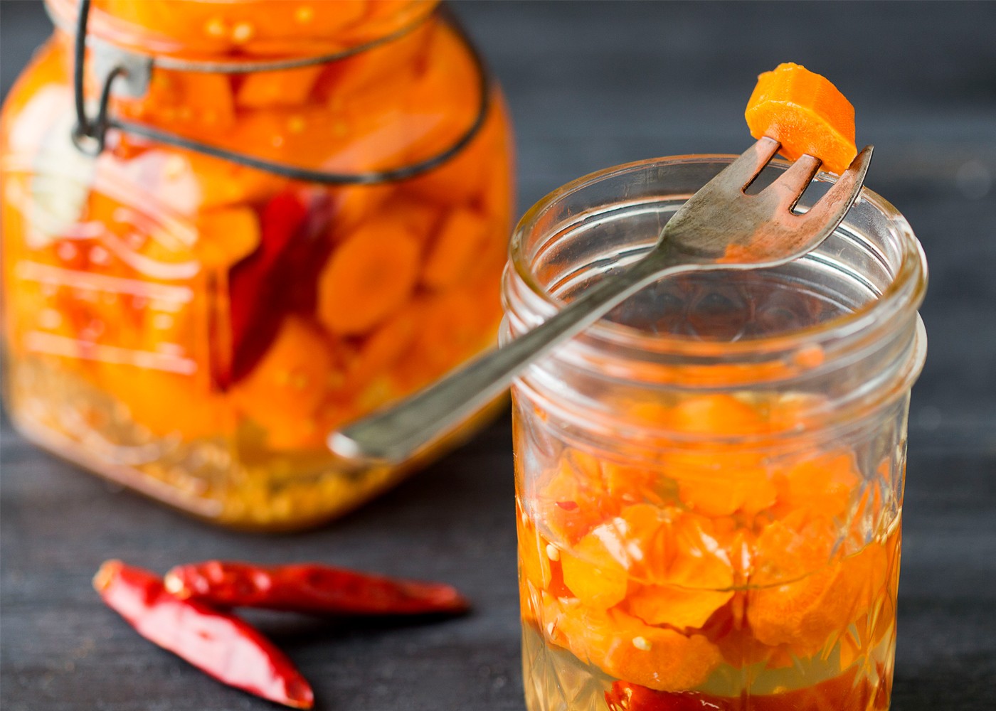 Pickled Carrots Recipe, Sweet, Sour, and Spicy Pickled Carrots