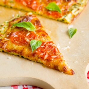 Zucchini Crust Pizza