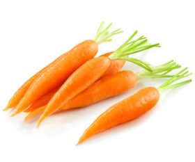 carrot-bag carrots in a pile