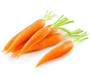 carrot-bag carrots in a pile