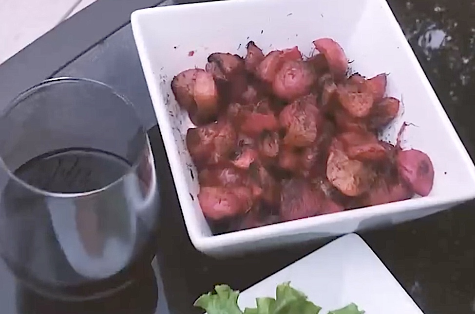 cast iron radish recipe