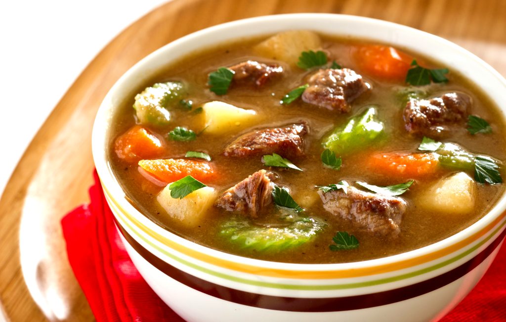 Savory Vegetable and Beef Stew - Miedema